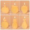 Fruit Shape Candle Molds Apple Pear Strawberry Shaped Silicone Mold Resin Plaster Candle Soap Molds Wax Making Home Decoration