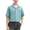 Carhartt WIP Logo Embroidered Single-Breasted Short Sleeve Shirt Unisex shirts Ice-Blue A241008-2CN-XX