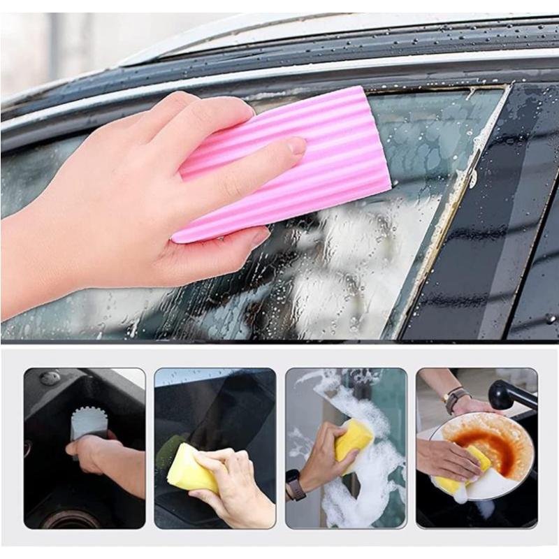 5PCS Multi-function Strong Absorbent PVA Sponge Car Household Cleaning Sponge Household Cleaning Sponge Accessories