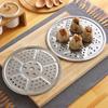 Classic Steamer Rack Round Steam Plate Household Steaming Shelf  Bread