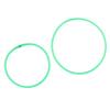 10 Pcs Agility Speed Rings Balance Coordination Sensory Training Jumping Hoop Hollow Green 13.78in
