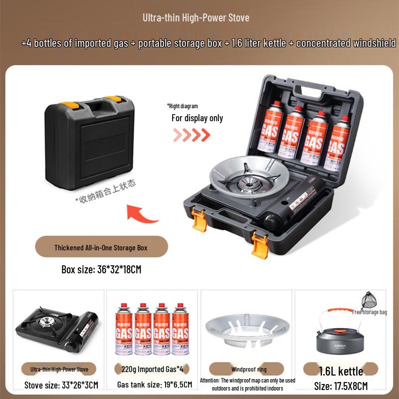 Datangyu Portable Outdoor Cassette Stove Set