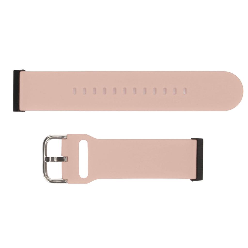 Silicone Smartwatch Band Adjustable Replacement Watch Strap Accessory for Suunto7 Pink