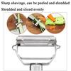 Multi Function Peeler Double Blades Kitchen Peeling Tool For Fruits Potatoes Portable Veggie Cutter Grating Plate For Kitchen
