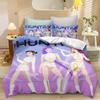 Kpop Hexe Jagd Mädchengruppe Bettbezug Set Idol Rumi Bettwäsche Set Thema Schlafzimmer Dekoration Für Mädchen Weihnachtsgeschenke