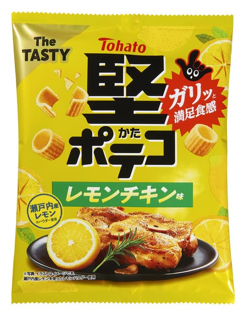 

Tohato Hard Potato Lemon Chicken Flavor 50g x 12 bags