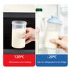 Soy Milk Coffee Mug with Sealed Lid Portable Mini Water Cup Leak-proof Water Bottle Breakfast Cup Reusable Drink Container for Home Office & Travel