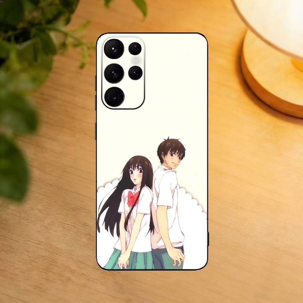 K-Kimi Ni Todoke S-Sawako Phone Case For Samsung S25,24,23,22,30,21,10,9,Ultra,Plus,Lite Soft Black Case