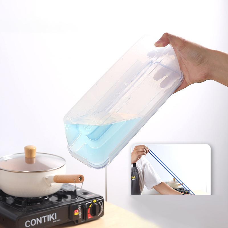 Plastová nádoba na chleba Vzduchotěsná nádoba na potraviny Nádoba na sendvičový chleba s víkem Nádoba na bochníkový chleba Kuchyňský organizér