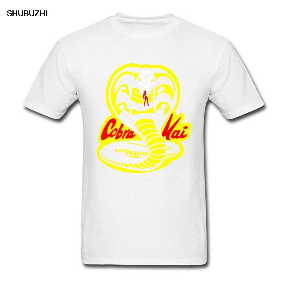 Thai Venomous Snake Cobra Kai T Shirt Pure Cotton Crewneck Casual Tops  Tees Funny TShirt Cotton Fabric Fashion GarUnisext