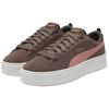 Puma Smash Platform Fashion Versatile Low-Top Sneakers Women sneakers Brown Pink 366488-18