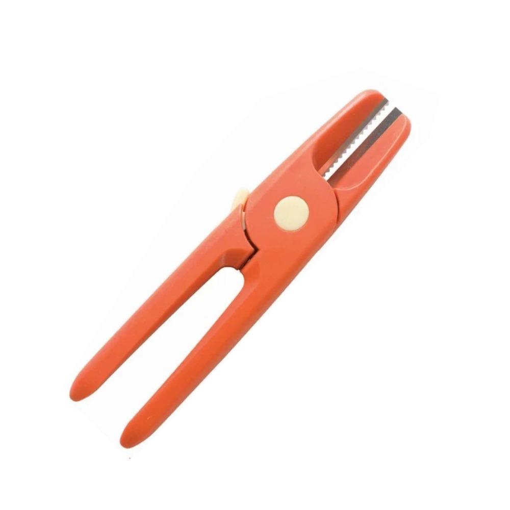 

Эргономичная ручка Орехокол из нержавеющей стали Инструмент для колки орехов Клип для каштанов Кухонные гаджеты красный