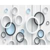 Modern Simple Wallpaper Black And White Circle Mural Living Room Bedroom Tv Wall Photo Wallpaper