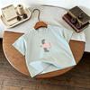 Popular Design Korean Fashion Kids Tshirts Summer Clothing Simple Versatile Short Sleeved Tops Tees Childrens Oneck T Shirts