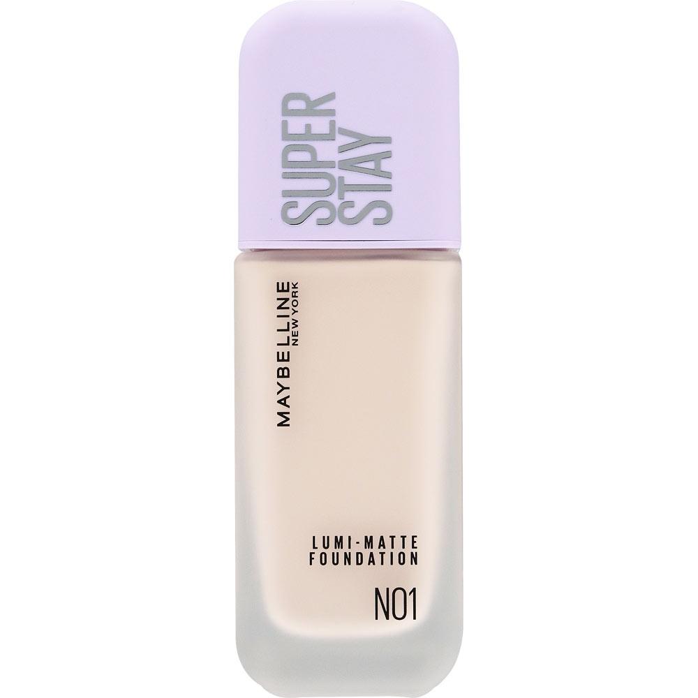 Maybelline New York Maybelline Lumi Matte Жидкая тональная основа N01