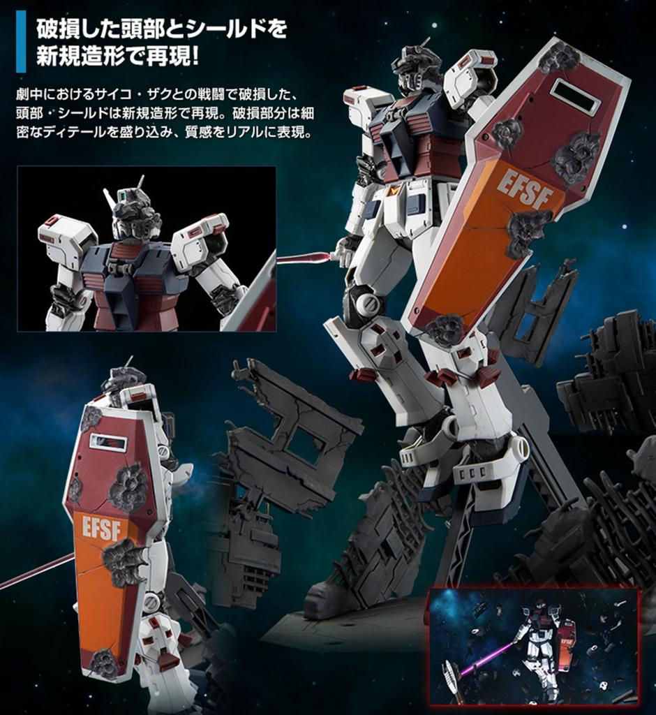Bandai MG Full Armor Gundam THUNDERBOLT Last Session Online Shop 2388841 1/100 [GUNDAM Version] Ver. (Hobby Exclusive)