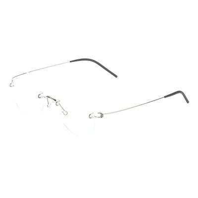 Lindetyrand Zhao Ruth Tong Rimless Glasses 356 Round Pure Titanium Ultra Light Screwless Optical Myopia Glasses Frame