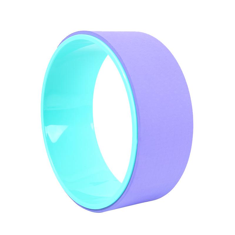 TPE Yoga Wheel for Women: Enhance Back Flexibility and Beautiful Shoulders – Ideal for Beginner Pilates and Lumbar Extension.