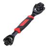 Multi-functional Wrench Socket Wrench 360 Degree Head for Water Pipes Car Bike Furniture Repair Universial