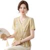Elegant New Chinese Style Summer Short-Sleeve Top