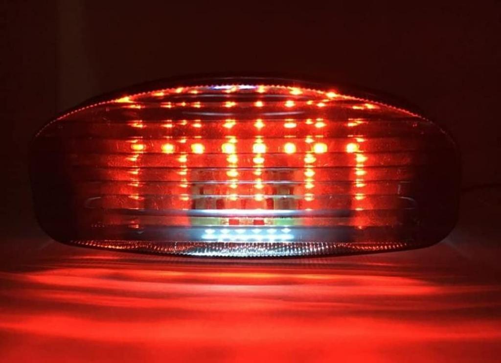 Honda LED Light Tail Lamp Brake Small Turn Signal Number Light with Clear Smoke