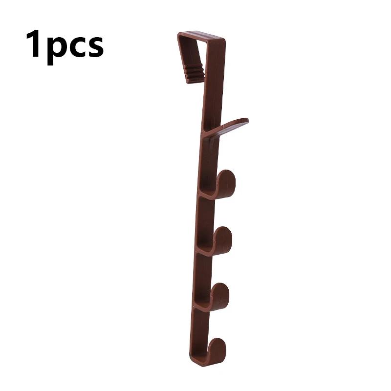 

Дверний гачок над дверним гачком Зберігання Підвісна стійка Підвісний гачок для одягу Гуртожиток Побутова Кухня Ванна Спальня Двері кімнати