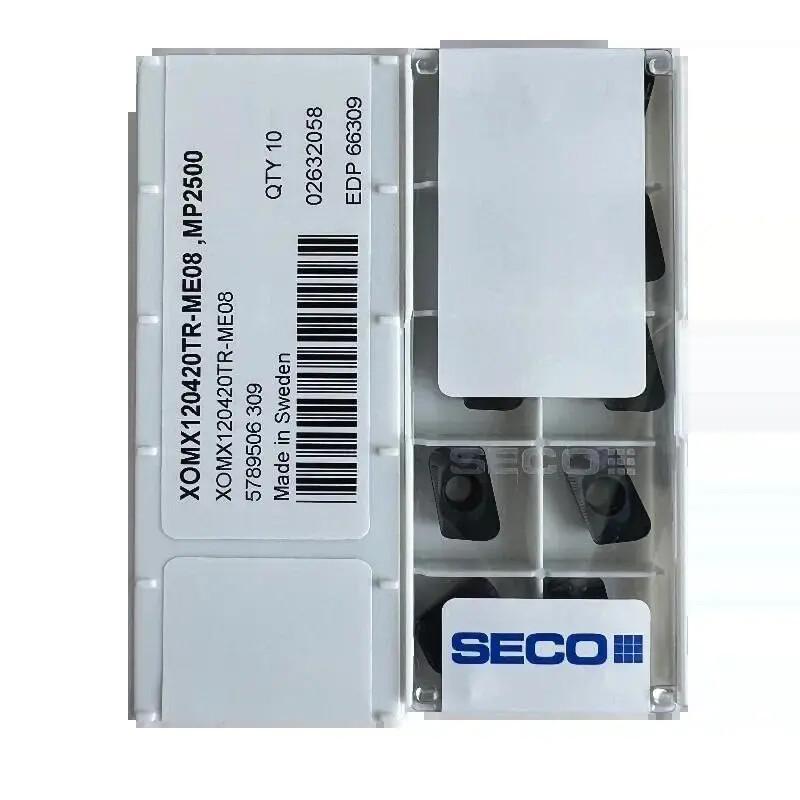 Seco / XOMX120420TR-ME08,MP2500 /Original Genuine CNC Alloy Blade 10 PCS