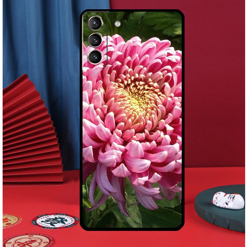 Chrysanthemum Phone Case For Samsung Galaxy S24 Ultra S9 S10 S20 S21 S22 Plus S23 FE S25 Ultra Back Cover