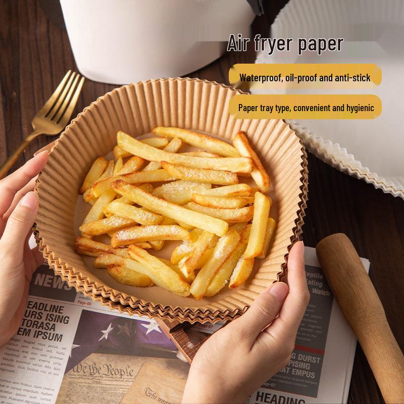 Disposable Air Fryer Oil-Absorbing Paper Liners for Oven and Baking