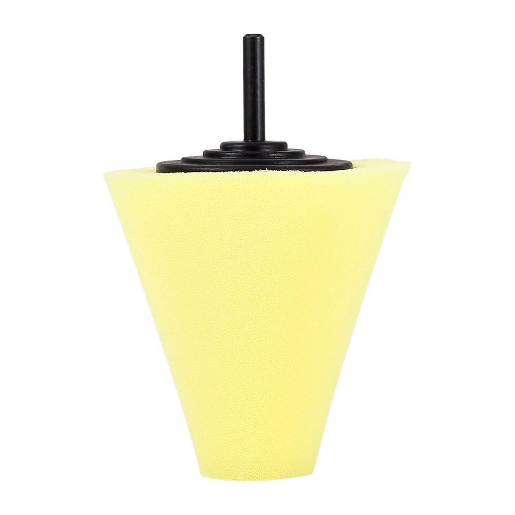 1PCS Foam Polishing Cone Shaped Buffing Pads for Wheels - Use with Power Drill