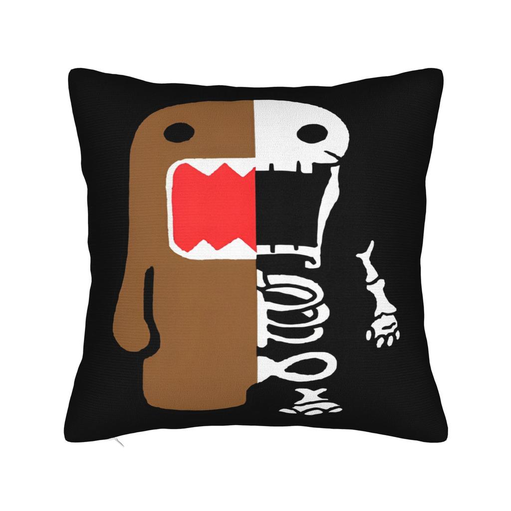 Domo Kun DJ Domo Pillowcase Polyester Cushion Cover Decorative  Pillow Case Cover Home Dropshipping 18'