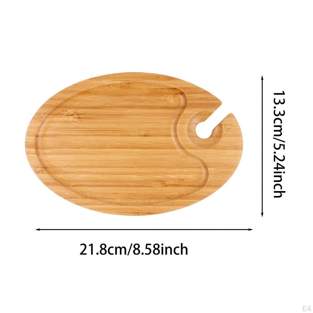 Appetizer Plate Board with Holder Dessert Tray Supplies Cheese for Party Hotel Bridal Shower