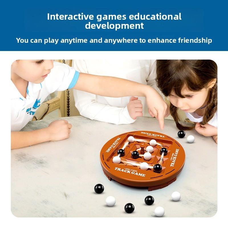 Track Logic Chess Game For Kids With Dual Player Mode And Brain Training Fun