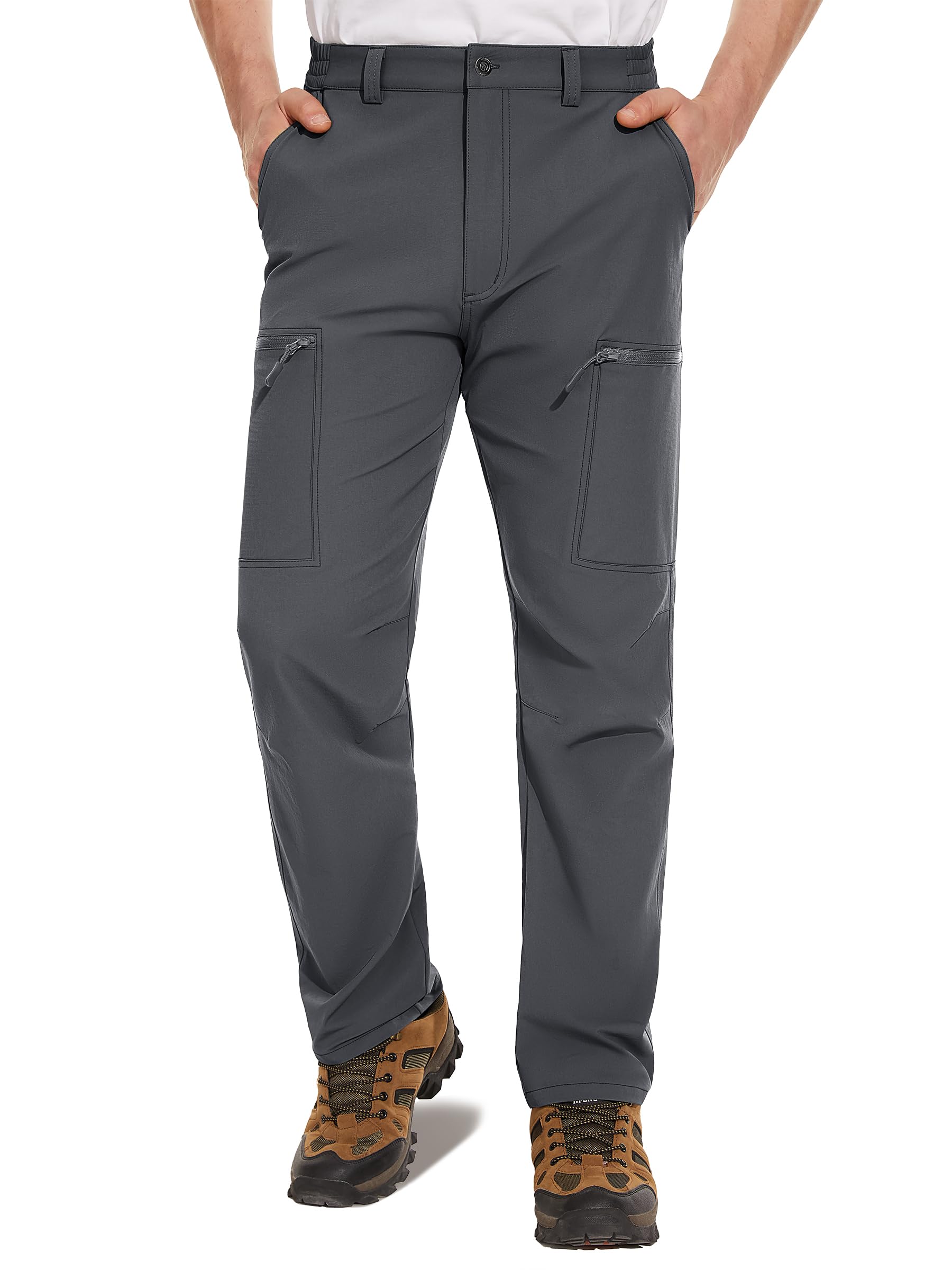 

[KEFITEVD] Men s Outdoor Pants, Quick-Drying Long Pants, Summer Fishing Trousers, Workwear, Plus Sizes, Hiking Pants, Stretch, Golf Wear, Water-Repell