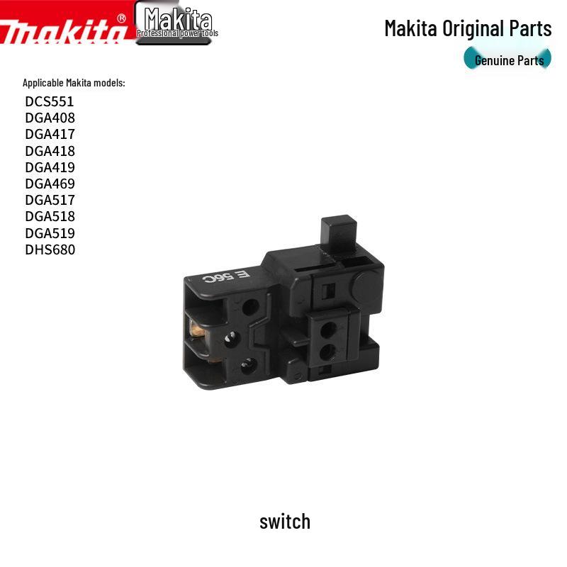 Accesorii pentru fierăstrău circular electric Makita: Controler Switch, Rotor, Stator, Carcasă Cutie de Viteze, Placă de Bază pentru DHS680.
