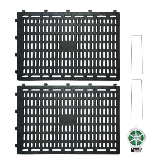 Tree Trunk Protectors Adjustable Expandable Tree Guard Trunk Protector with Twist Ties Preventing Bark Damage from Pruners Animals for Various Size