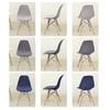 Elastic Dining Chair Cover Velvet Stretch Jacquard Stretch Jacquard Chair Cover Short Back Soft Slipcover Dust Cover Kitchen