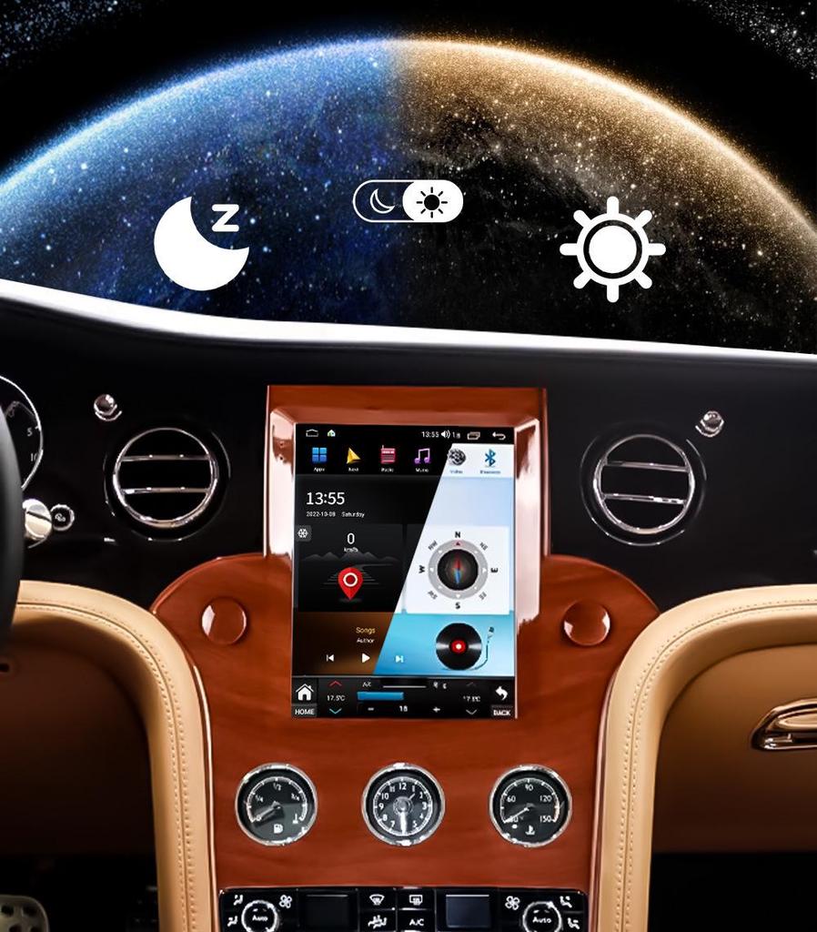 Bentley Mulsanne 9.7" Wireless CarPlay & Android Infotainment System with Navigation