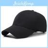 Baumwoll-Baseballkappe für Herren Damen mit verstellbarem Riemen Sonnenschutz Outdoor Freizeit