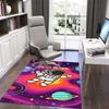 1PC Custom Name Astronaut Space Adventure Theme Floor Mat Ideal for Living Room, Game Rooms, Office, Bedroom,Floor Mat Playful Design