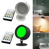 LED Wall Lamp Night Light with Remote Control Dimmable Rechargeable 360-Degree Rotation Cordless Wall Mounted Light