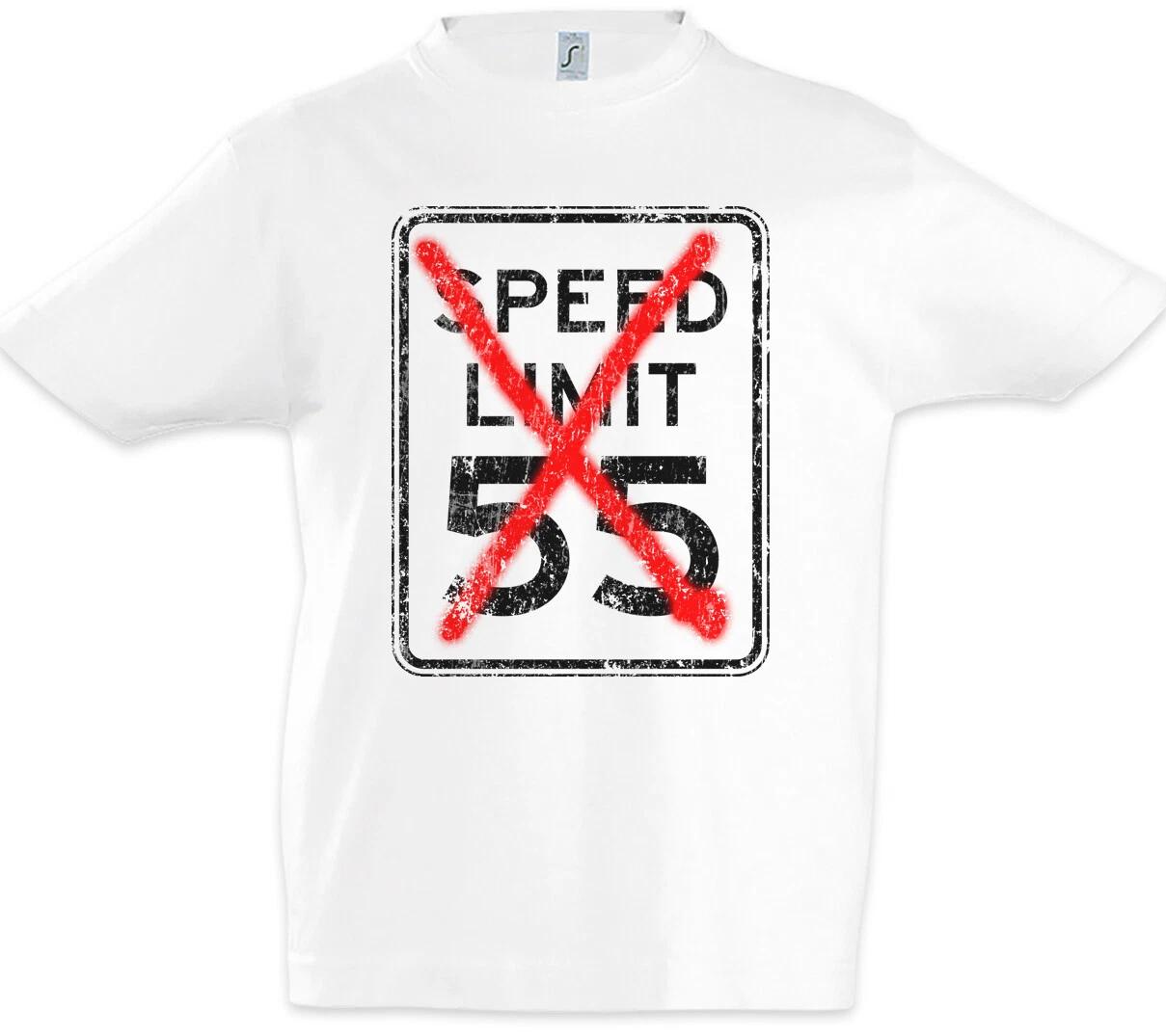 Cannonball Sign Kids Boys kids boys T-Shirt Racing Fun Run Speed Symbol Speed Limit 150