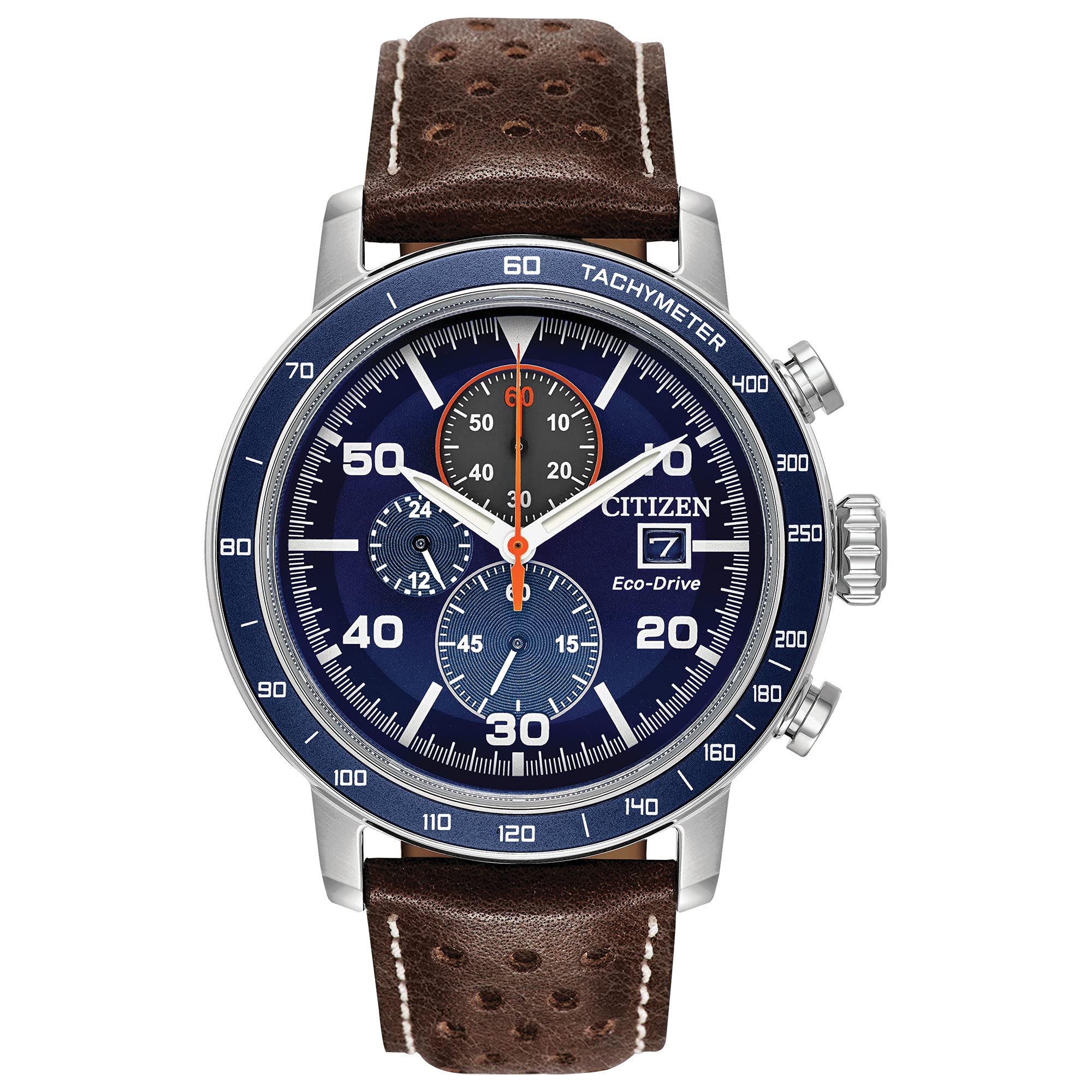 Lumina Jp Men's Silver Citizen Brycen Chronograph Watch [Product] Solar-Powered Eco-Drive Ca0648-09L
