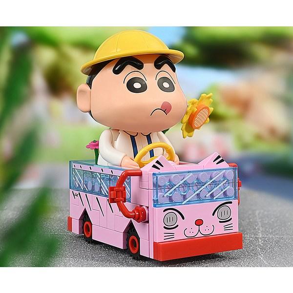 keeppley Мини-автобус школьного автобуса Crayon Shin-chan — фото 2