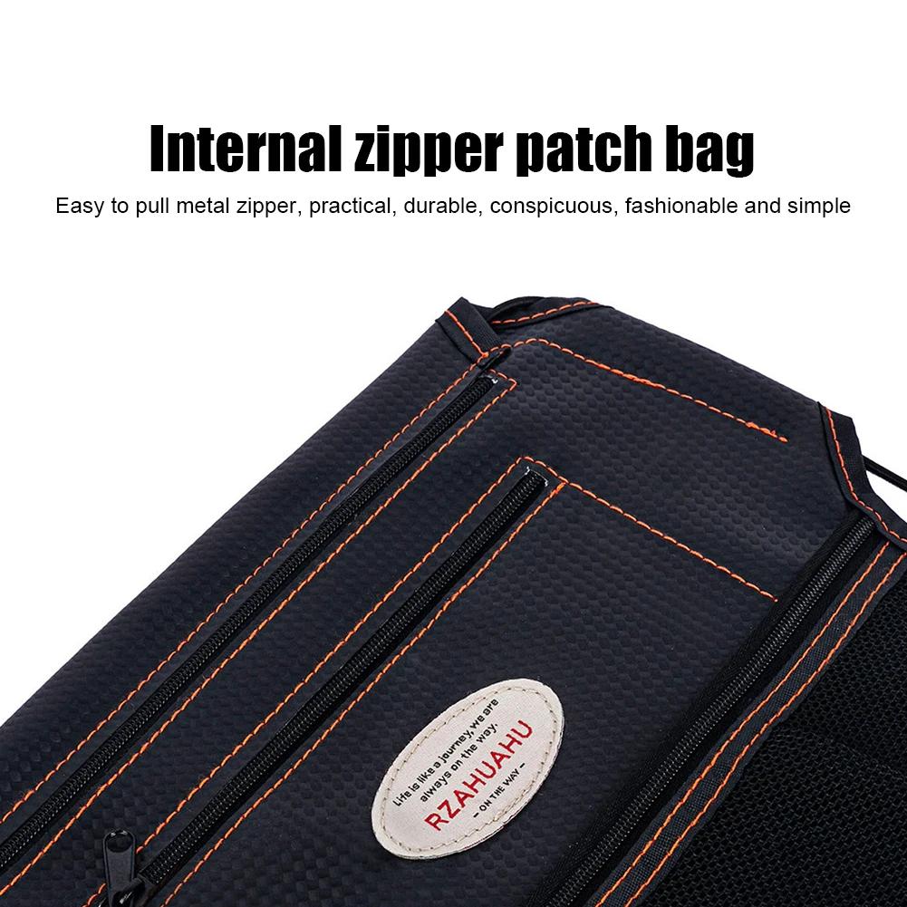 RZAHUAHU Motorcycle Under Seat Organizer Bag Tool Storage Rear Seat Bag Storage Pouch Motorcycle Modification Accessories