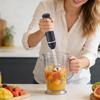 Mixer de mână Mixer electric din oțel inoxidabil Blender pentru milkshake Stick blender Pentru birou Casă Călătorie Bucătărie Supă Piure Mâncare pentru copii