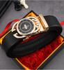 Men's Trendy Automatic Buckle Leather Belt - Versatile, Casual, and Simple Design