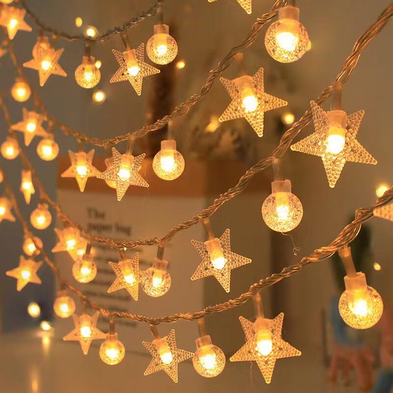 Outdoor Solar LED String Lights
