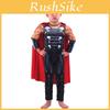 Children's Thor Costume With Printed Design Perfect For Halloween And Cosplay