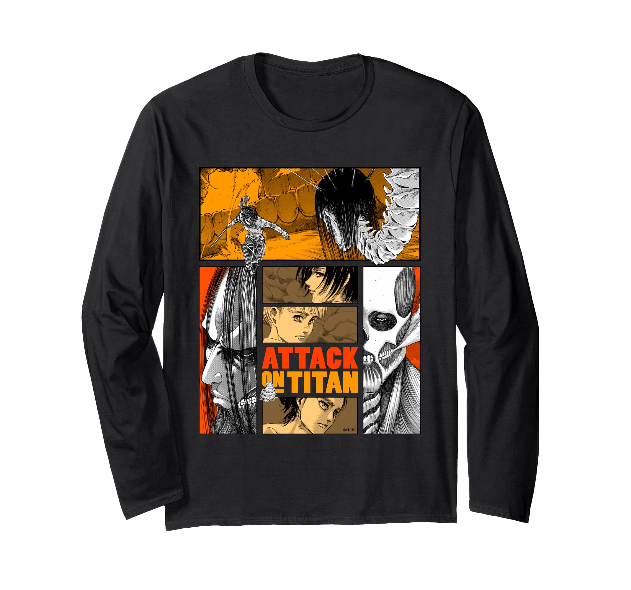 

[Official Merchandise] Attack on Titan: Battle of Heaven and Earth 2-F9 Long Sleeve T-Shirt